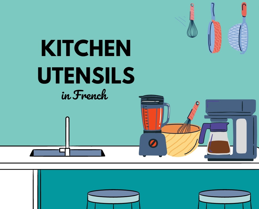 kitchen utensils in French